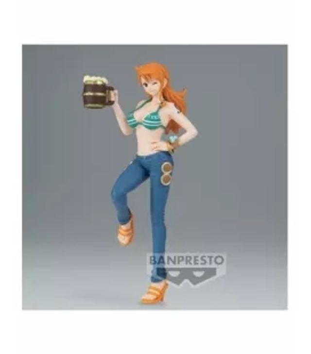 Nami - One Piece &quot;It&#039;s A Banquet!!&quot; - 16 cm 🍊🎉