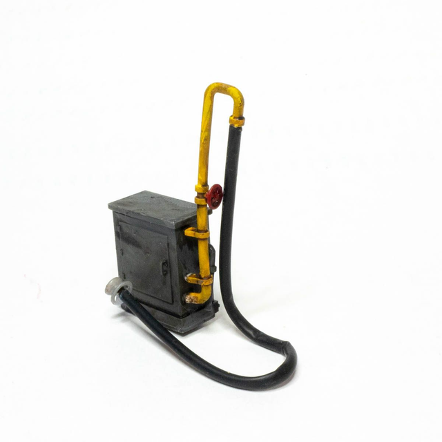 4mm scale / 00 refueling rig cabinet kit