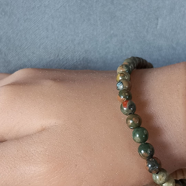 Bracelet ajustable en Rhyolite