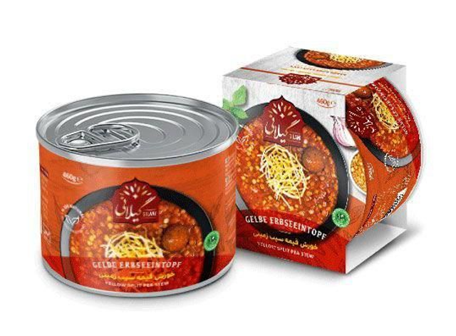 Gilani Perzský Zemiakový Guláš zo žltého hrachu Gheyme 460 gr.