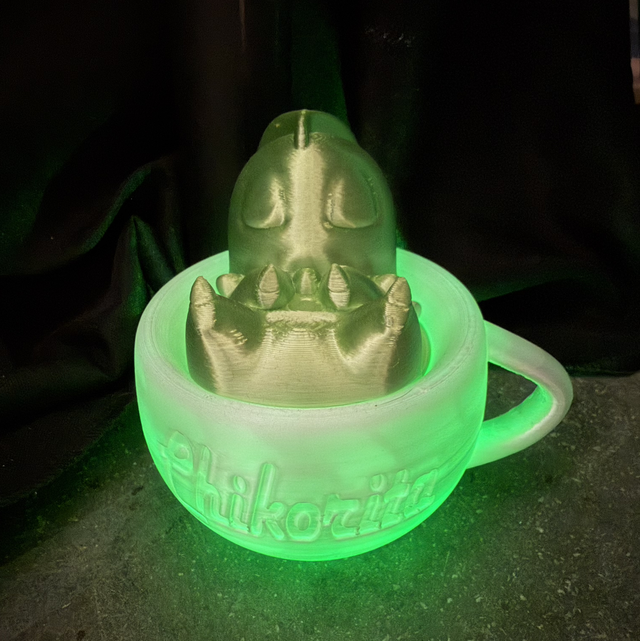 Fanart pla effetto multicolor o glitter