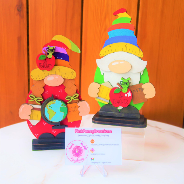 School Teacher Gnome Shelf Sitter