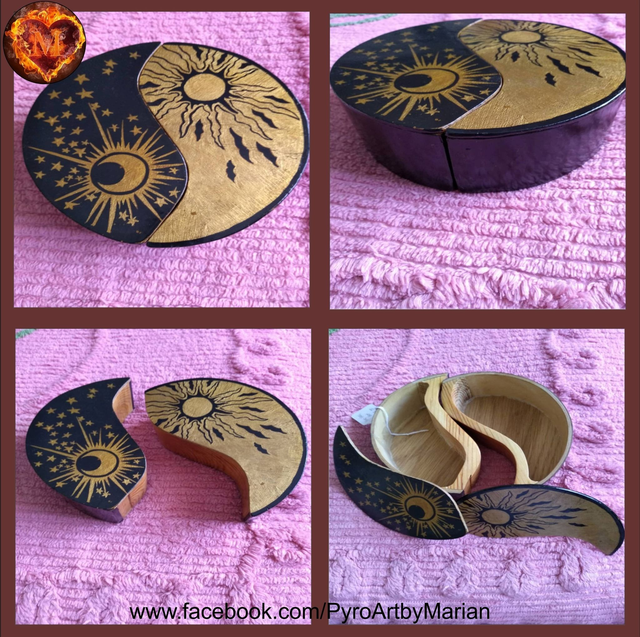 Ying Yang Sun and Moon Box 🌞🌜