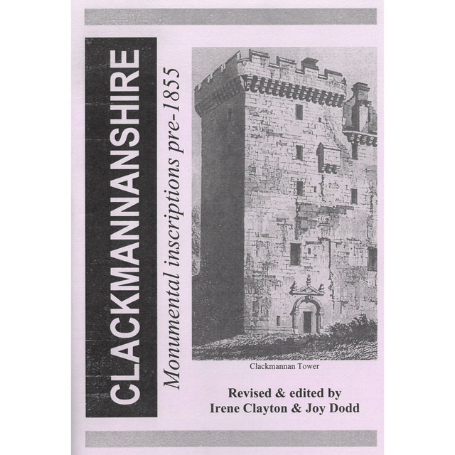 Clackmannanshire Monumental Inscriptions