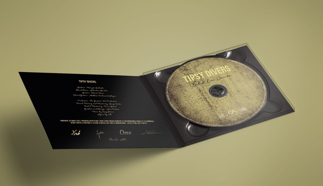 Tipsy Divers - Studio Live Session (EP version CD)