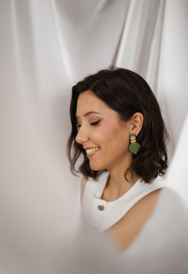 Polymer Clay Earrings ~ Clara