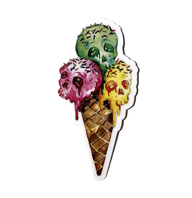 Autocollant Ice Scream