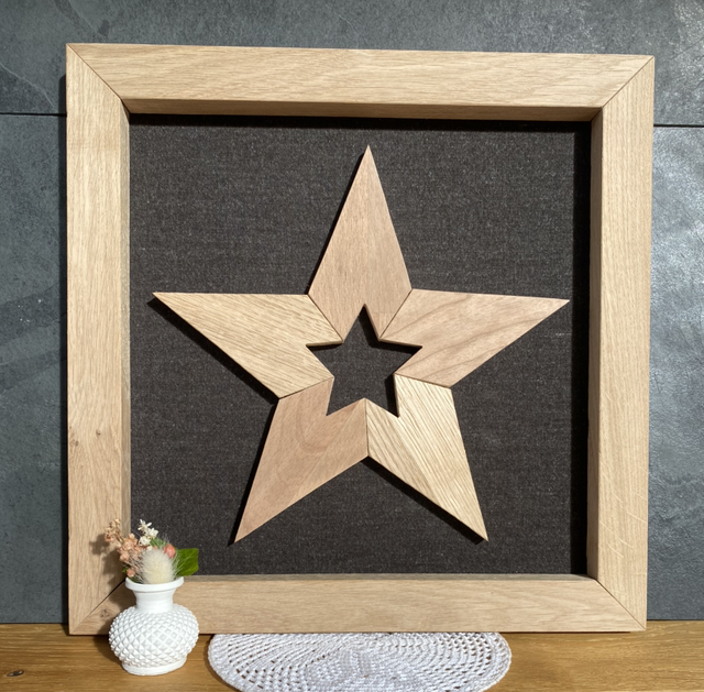 Holzbild „Sternenzauber“ 
