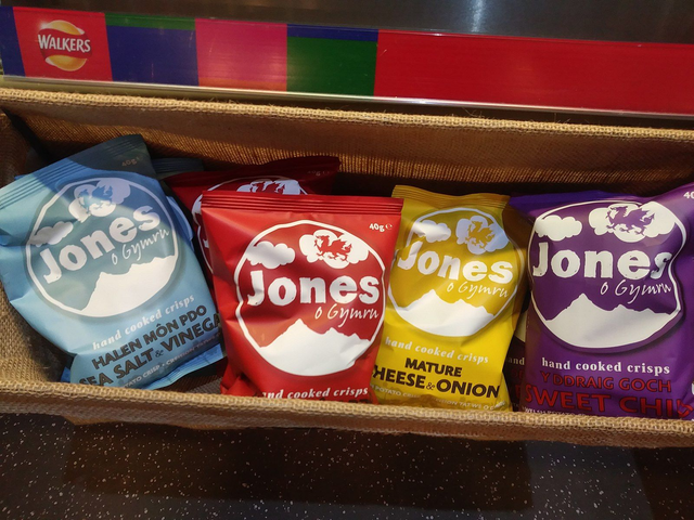 Jones o Gymru Hand Cooked Crisps