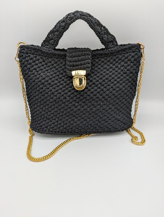 Sac noir Doré