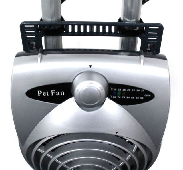 SwissPet Pet Fan, Ventilateur, Argent