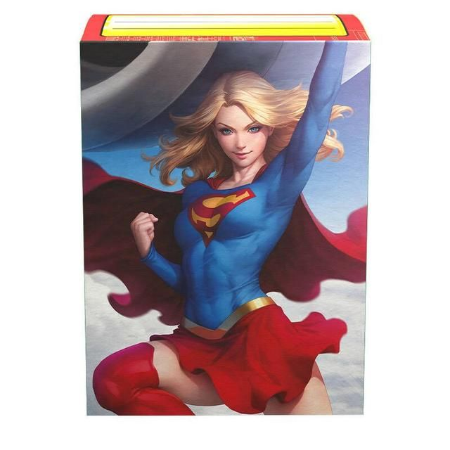 Dragon Shield Supergirl - Superman Series - Brushed Art Sleeves Standard Size