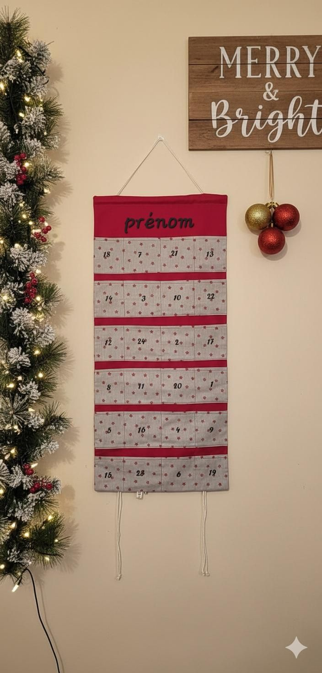 Calendrier de l&#039;avent, calendrier de Noël 