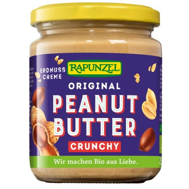 Rapunzel Peanutbutter Crunchy 250g Glas