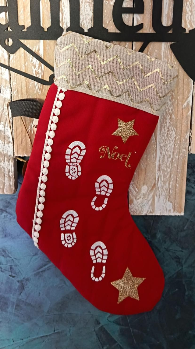 Chaussette/botte de Noël 
