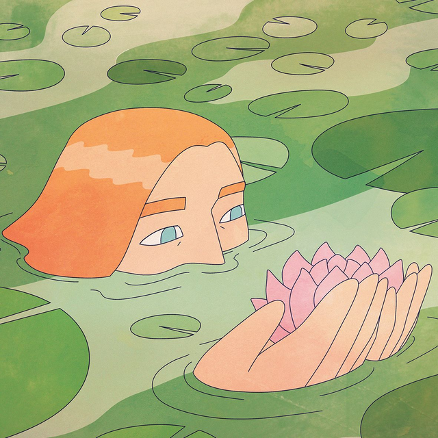 Illustration A6 - Nénuphar