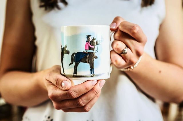 "Feeling Fresh" Fine Bone China Mug