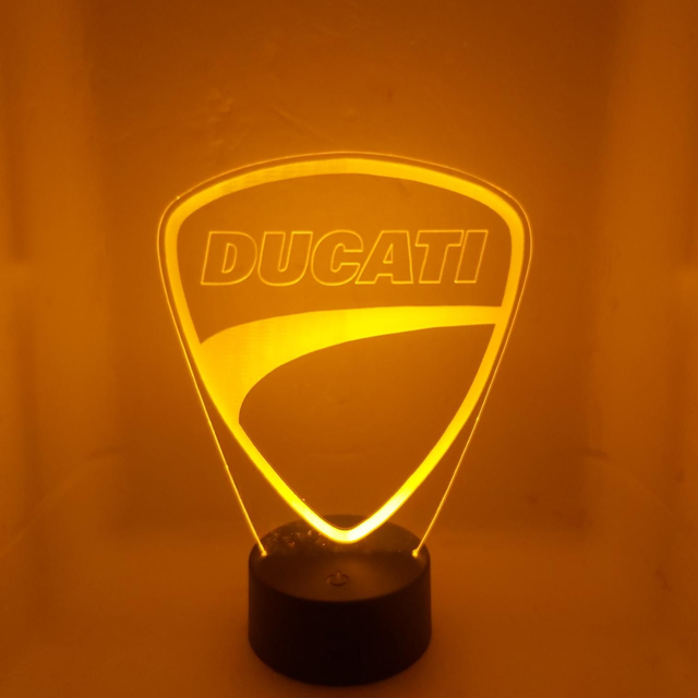 Lampe 3d Ducati