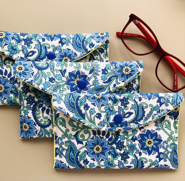 Soft padded glasses case  