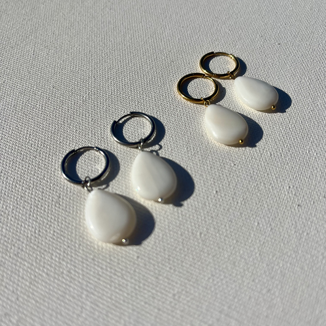 Boucles d'oreilles Nacre