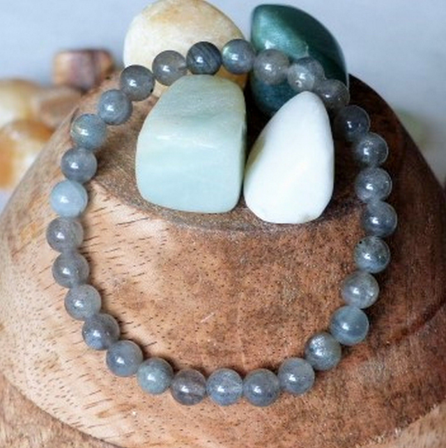 Bracelet Labradorite 6 mm