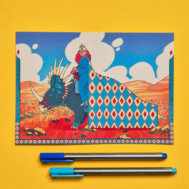 ✦ La dame aux pics