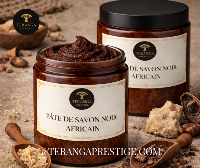 Pâte de Savon Noir Africain Authentique