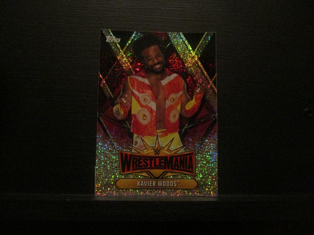 Xavier Woods - Champions Wrestlemania Original Trading Card #WM-36