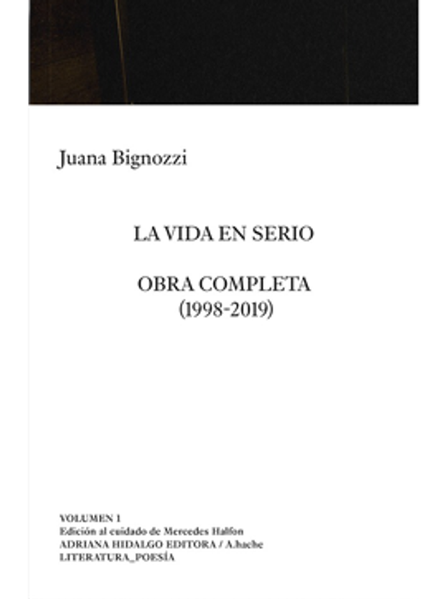 La vida en serio - Juana Bignozzi