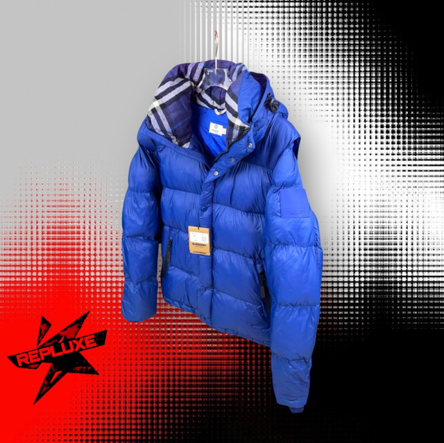 BB Detachable Sleeve Parka Style - Blue