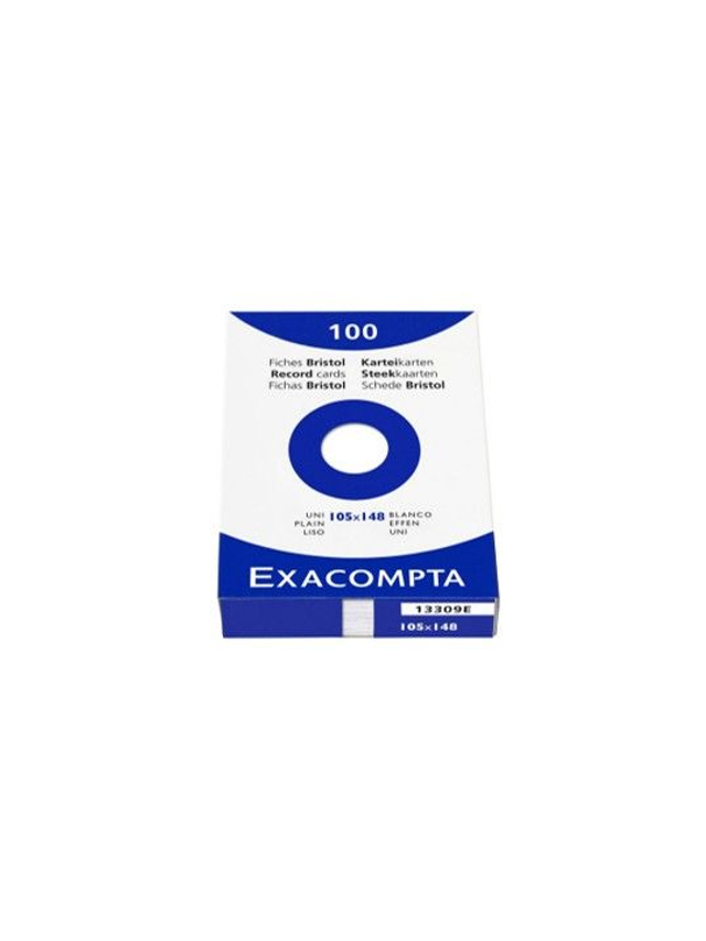 EXACOMPTA Karteikarten blanko A6  weiss 100 Stück