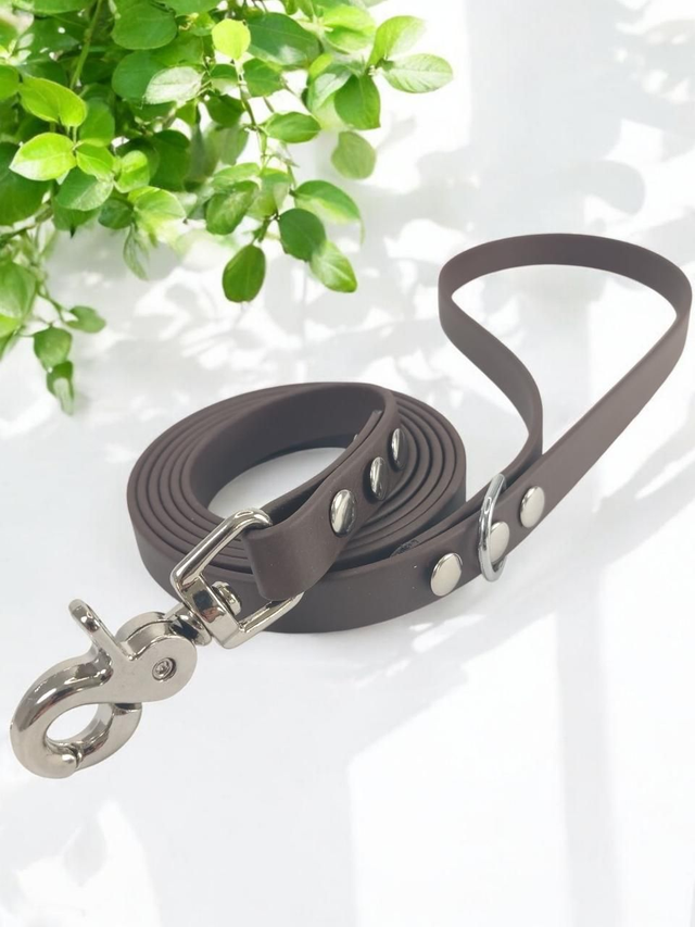 Laisse en BioThane®  Original USA. Chocolat - 1,50m X 16 mm