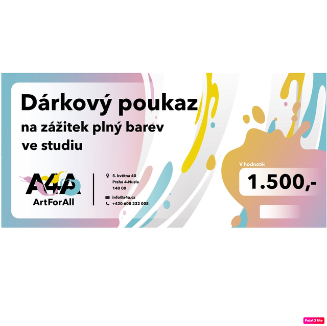 Dárkový poukaz 1.500,- 