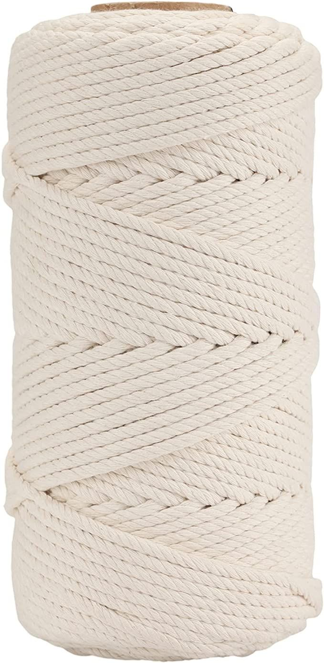 3mm Gebroken wit - 4 strengen - 200m