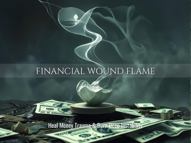 Financial Wound Flame | Heal Money Trauma & Rewire Instability | Same Day Delivery