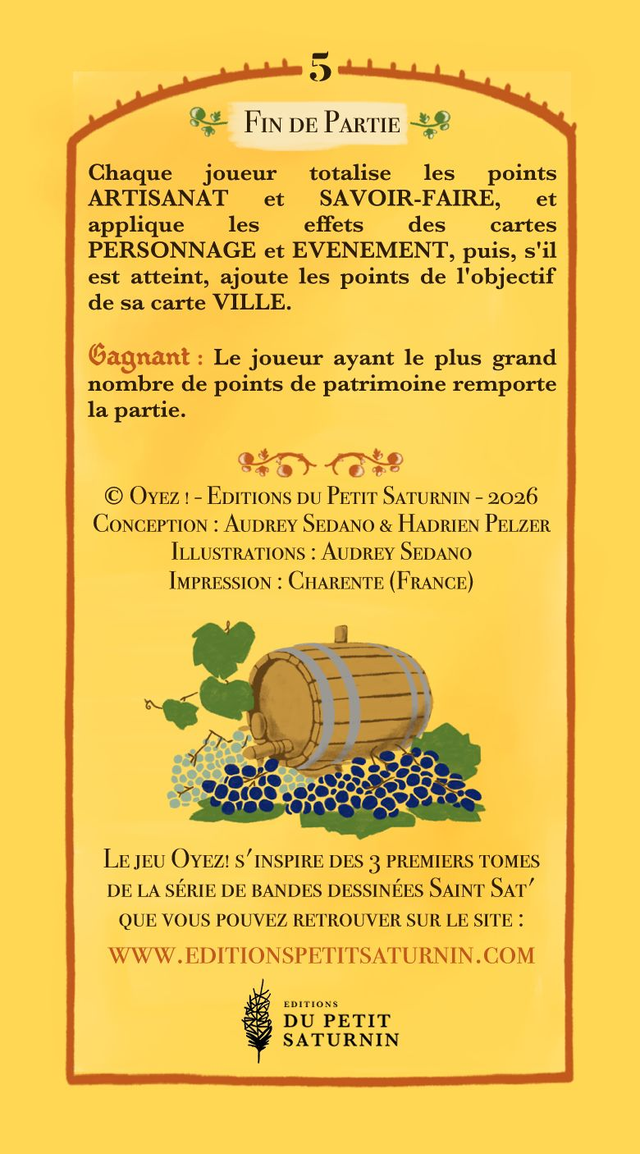 Jeu Oyez !