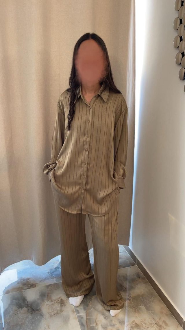 Ensemble à rayures