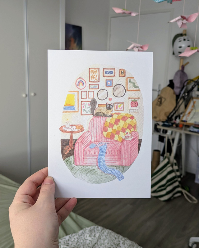 « Douceur de fraise » ( print)