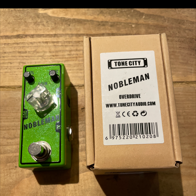 TONE CITY NOBLEMAN OVERDRIVE PEDAL - Pre Owned 