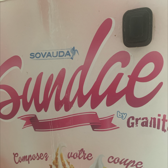 Location machine professionnelle sundae