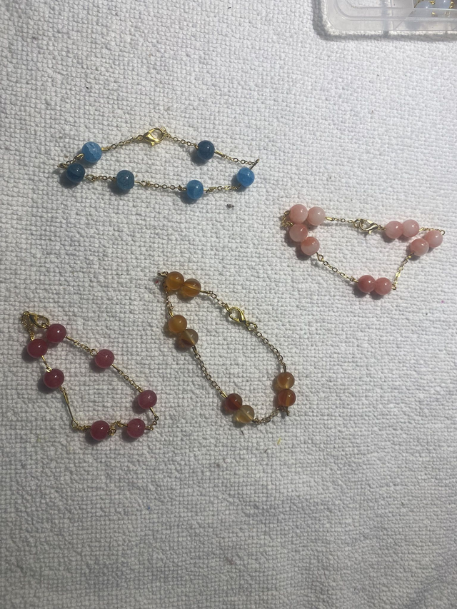 Bracelets perles naturelless