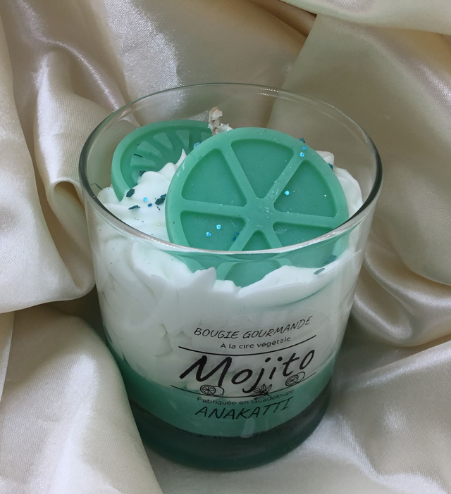 Bougie gourmande &quot;Mojito&quot;