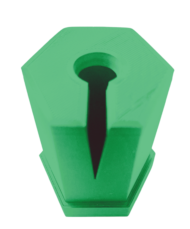 Dark Green VINYL WEEDING POT bin