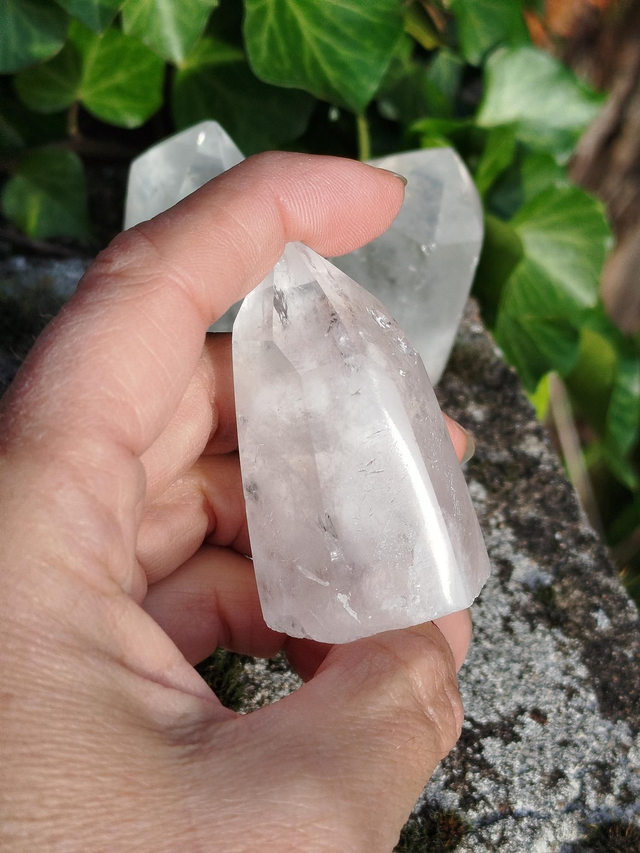 Pointe cristal de roche 