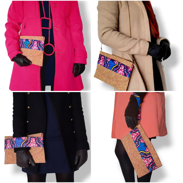 Sac pochette transformable