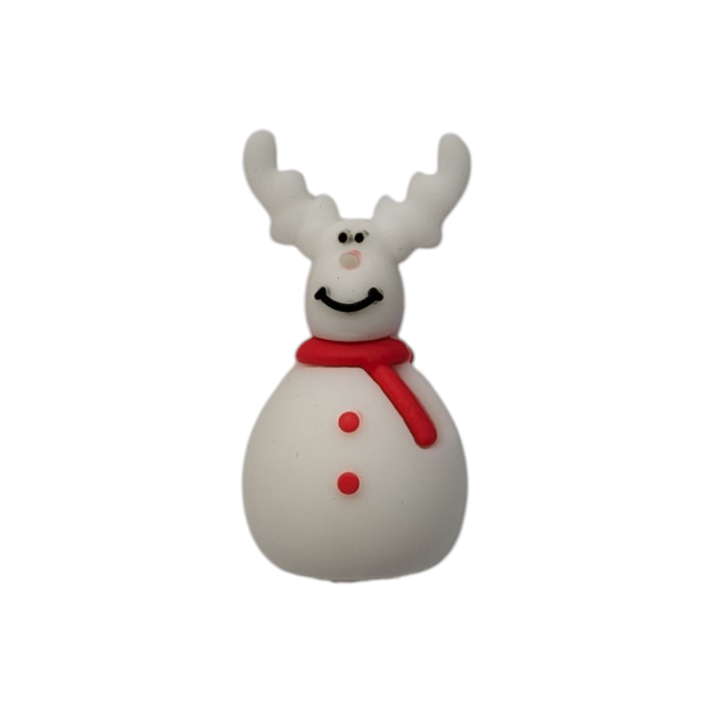 Christmas Snow Deer Topper 