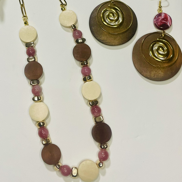 Cœur Doux COLLECTION ÂMEA Pierre de Lune Rose