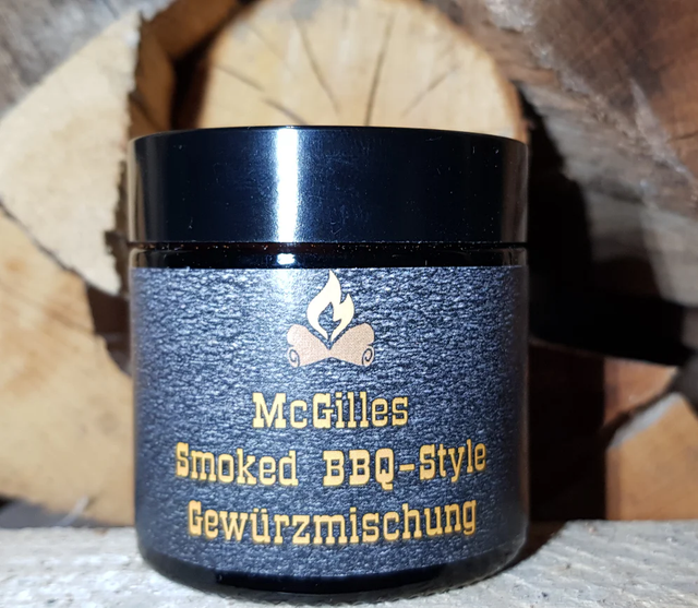 McGilles Smoked BBQ-Style Gewürzmischung Gewürzmischung Hand Made