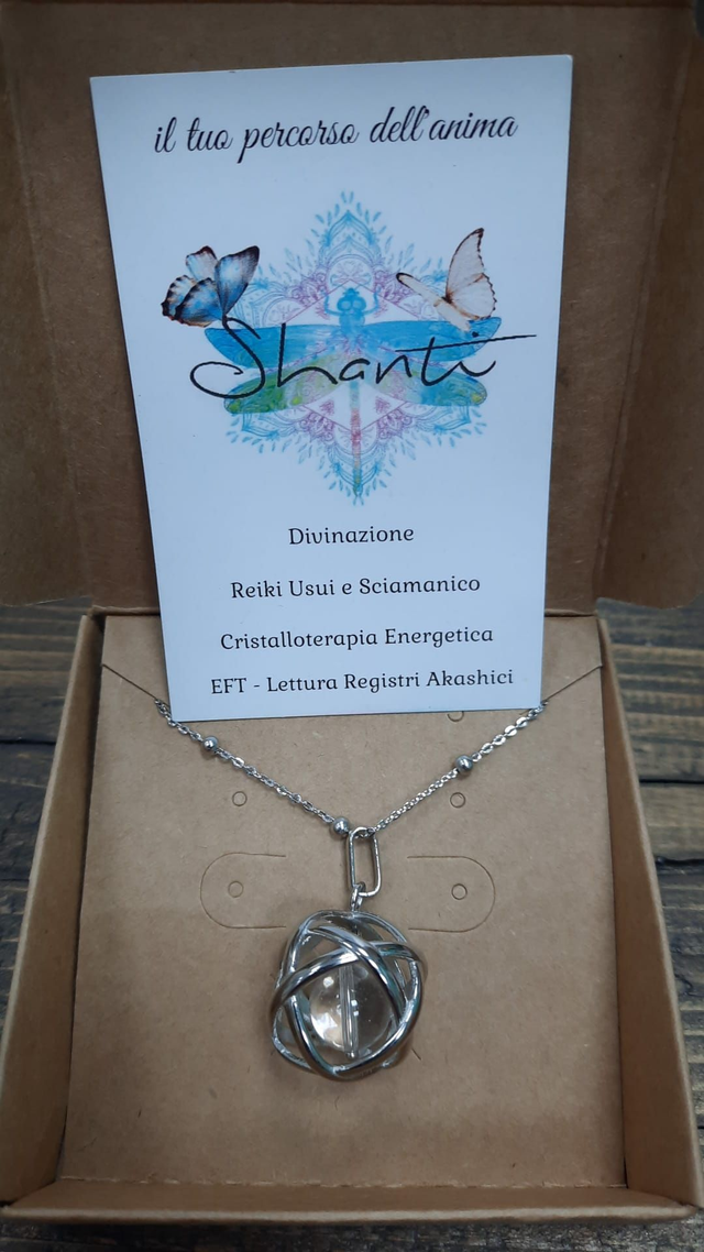 Amuleto per connessione con guide angeliche 