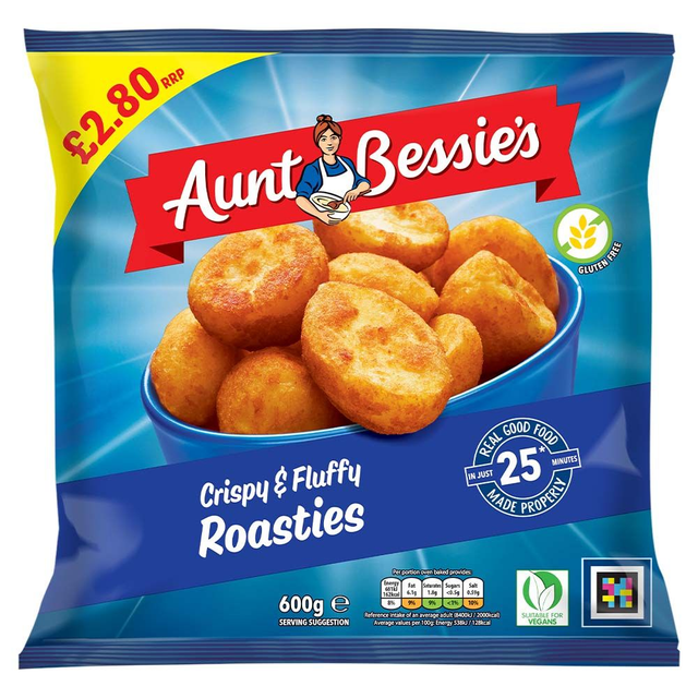 Aunt Bessie's crispy &amp; Fluffy Roast Potatoes 600g